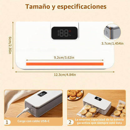 Sellador de Bolsas Recargable